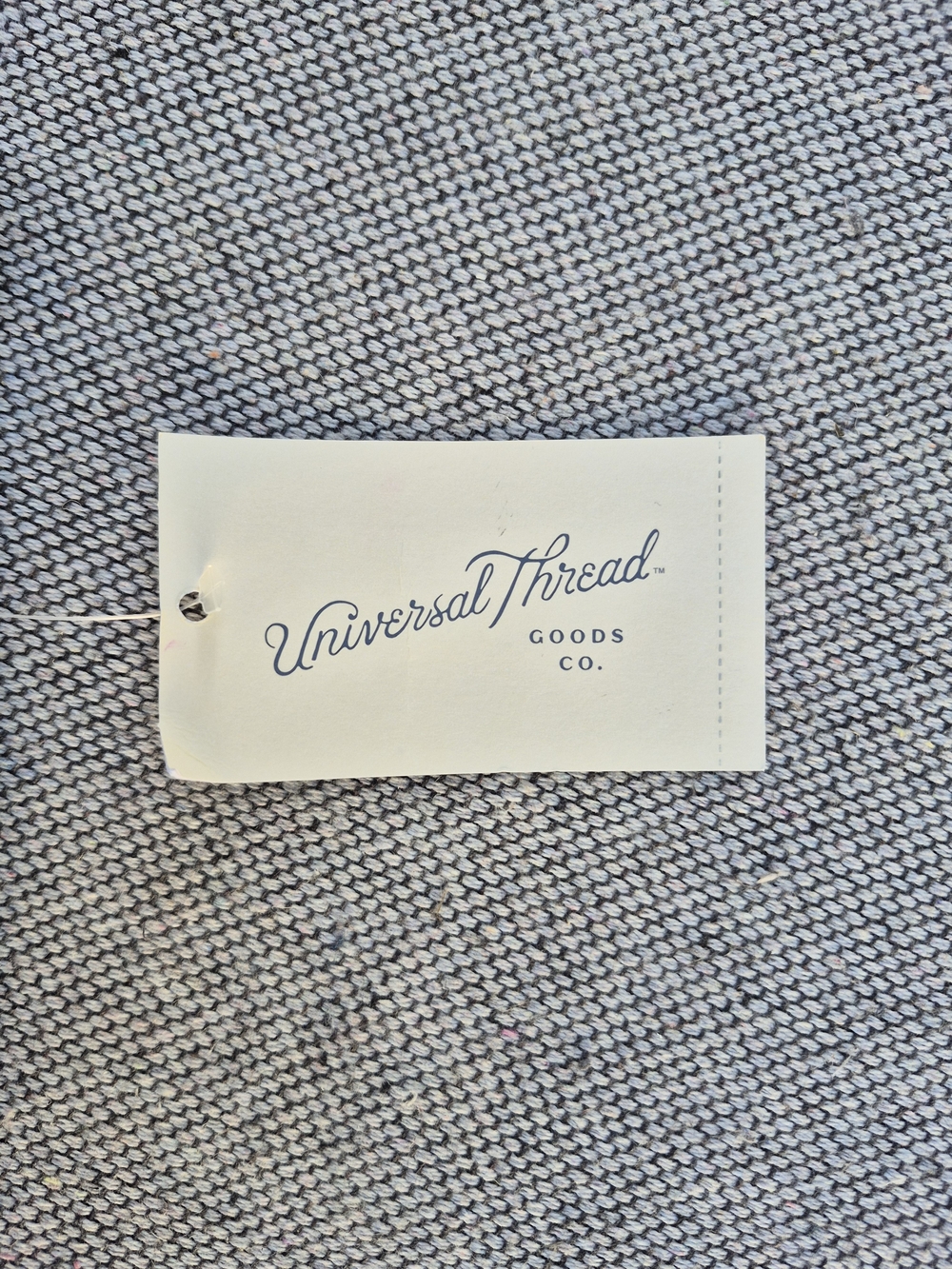NWT Universal Thread Denim Midi Skirt Size 8 Blue A-Line High Waist - Picture 6 of 8